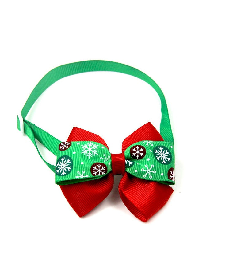 Christmas Pet Bow Tie Bow Tie Cat Dog Party Decoration Props