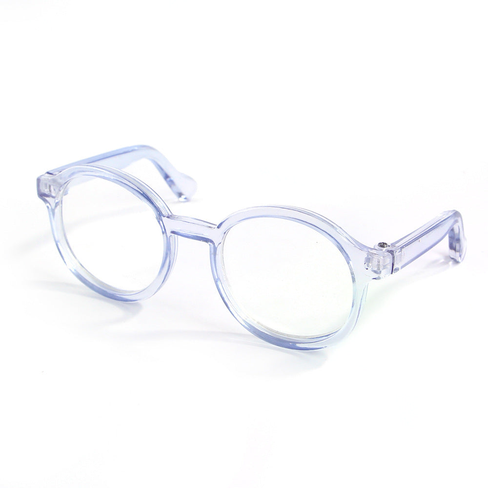Plastic Transparent Cat Glasses