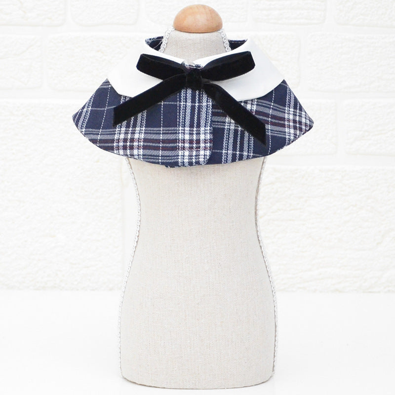 Fashion Simple Pet Shawl Bow Tie Bib