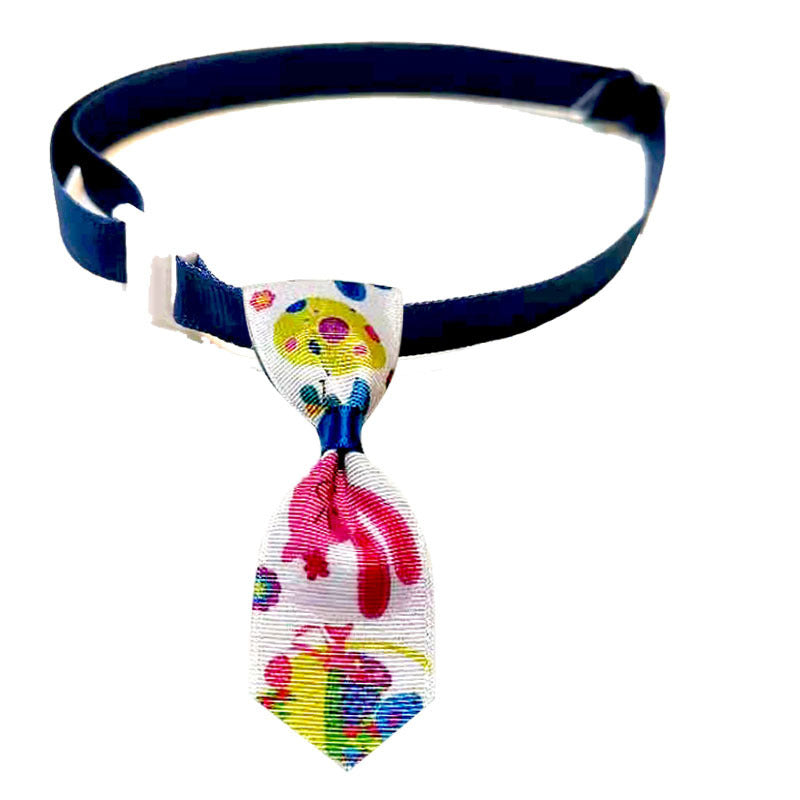 New Easter Pet Bow Tie Headwear Set