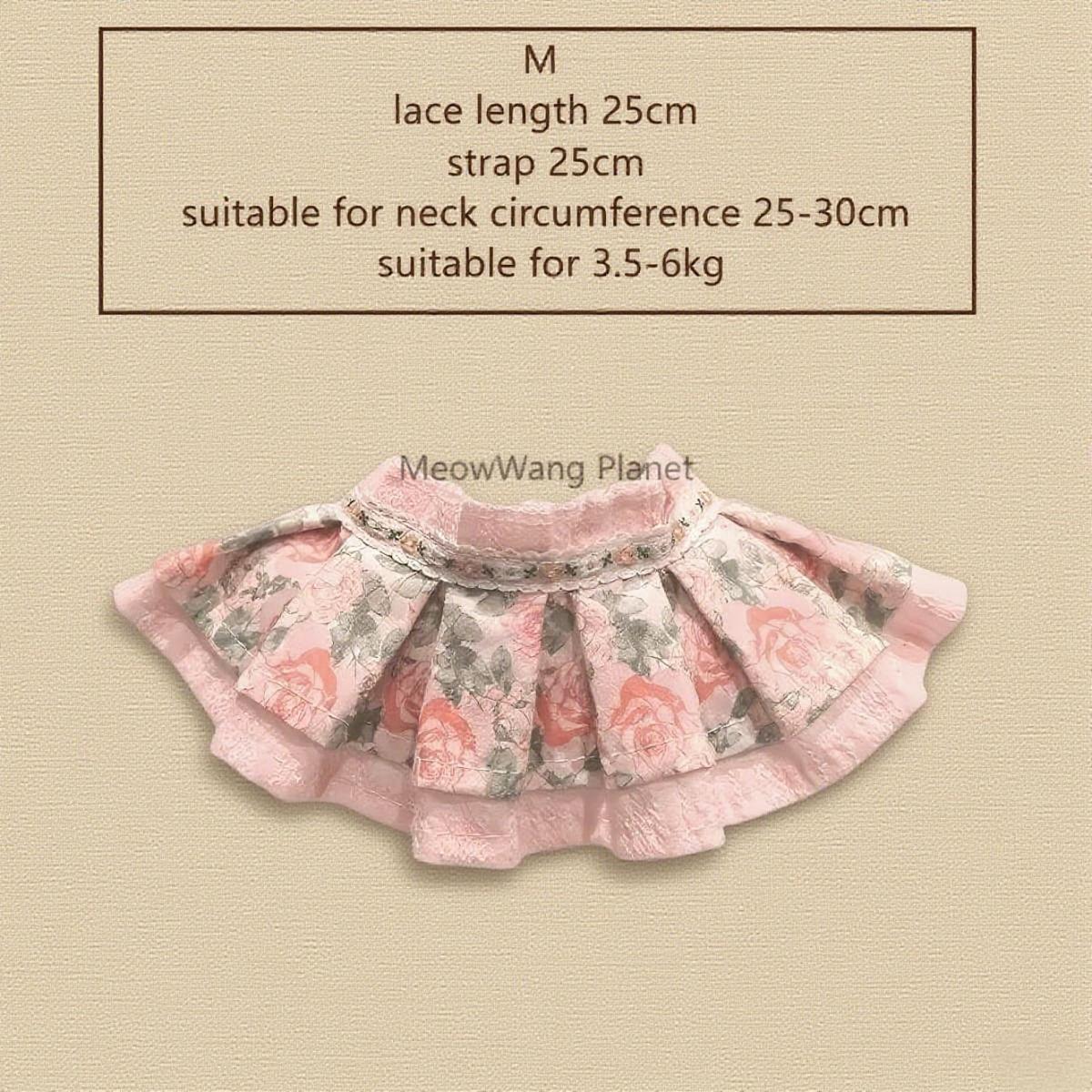 Spring Floral Pet Bandana Handmade Cotton Bib For Cats Small Dogs Luxury Pet Gift