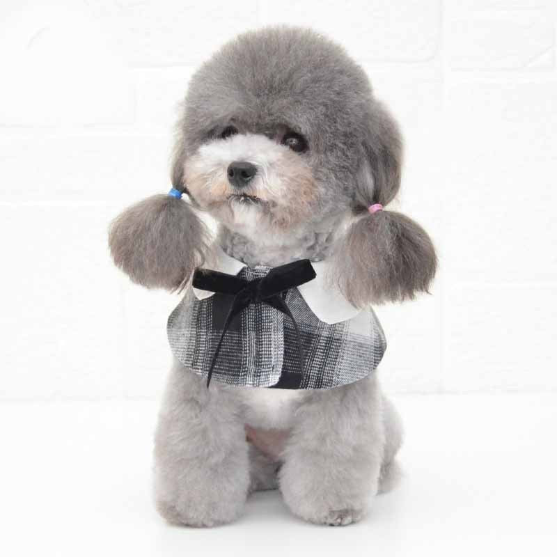 Fashion Simple Pet Shawl Bow Tie Bib