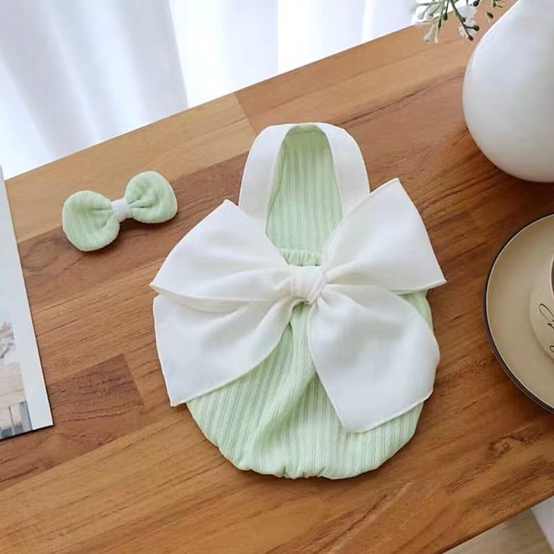 Pet Dog Summer Bow Suspenders Clothes