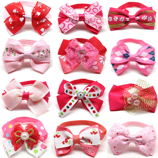 Princess Style Bow Tie Dog Cat Universal Decoration