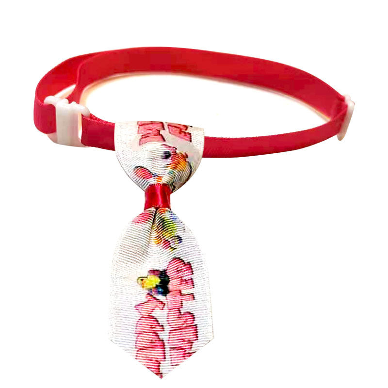New Easter Pet Bow Tie Headwear Set