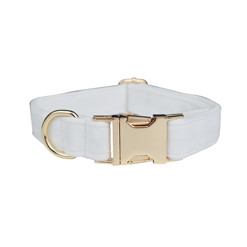 Pet Collar Dog Fabric Velvet