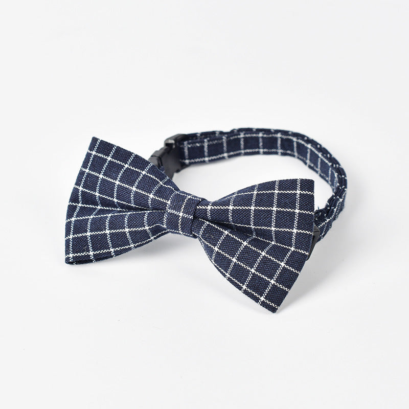 British style child pet dog bow tie