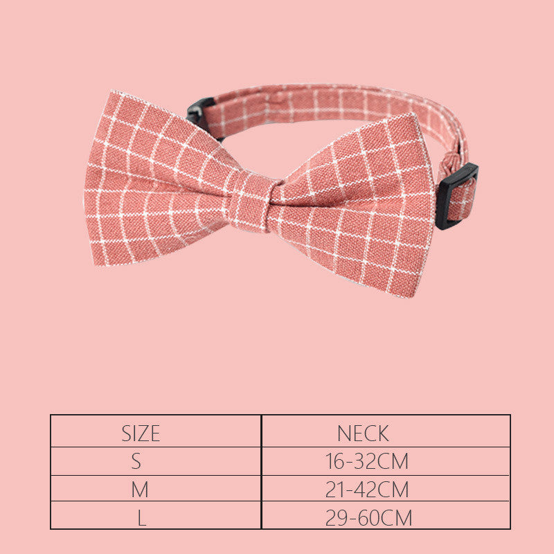 British style child pet dog bow tie