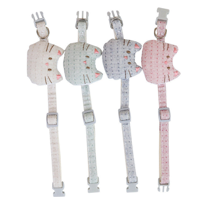 Cat Collar Multicolor Random Pet Tie