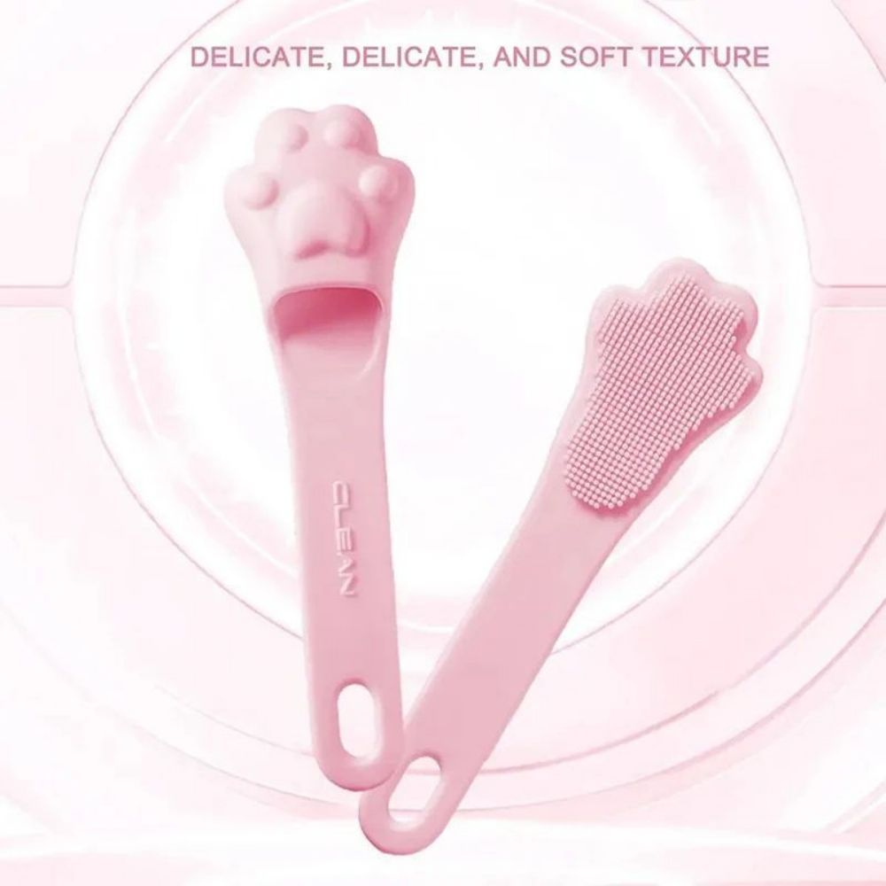 Silicone Toothbrush For Pets Food Grade Oral Cleaning Tool Finger Cover Toothbrush For Dogs And Cats