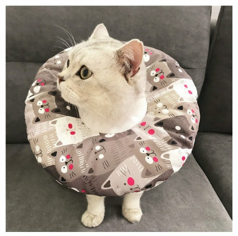 Waterproof Pet Sterilization, Bite, Lick, And Scratch-proof Headgear