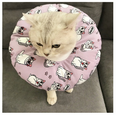 Waterproof Pet Sterilization, Bite, Lick, And Scratch-proof Headgear