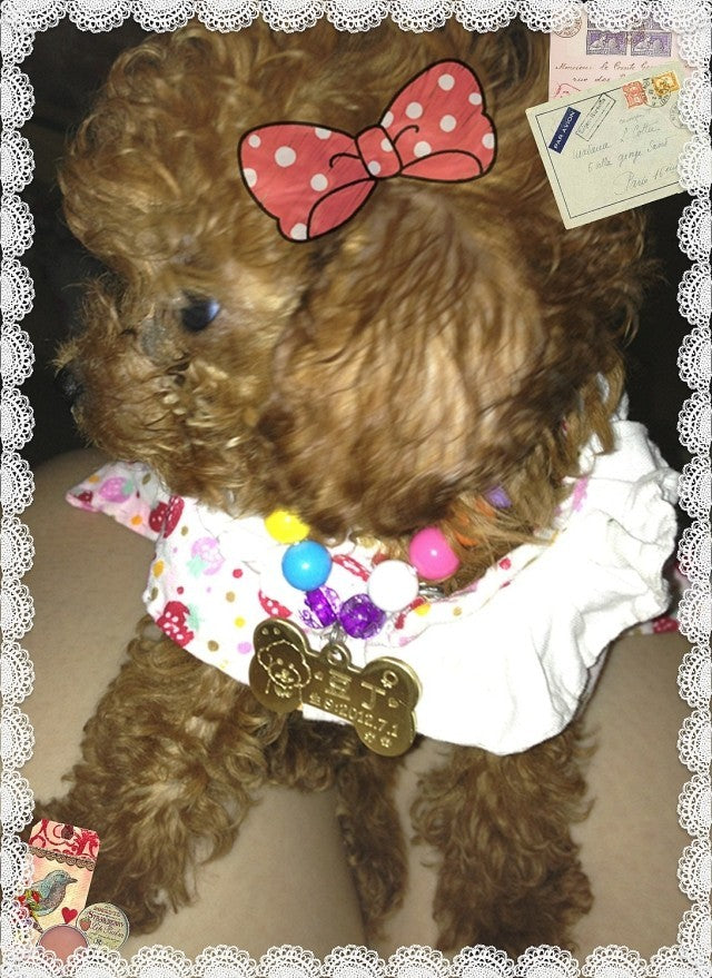 Custom made brass pet Pendant