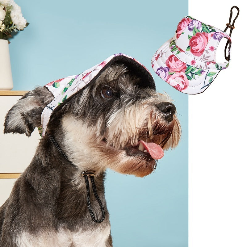 Pet Baseball Cap Leisure Sports Wind Sun Protection Sunshade