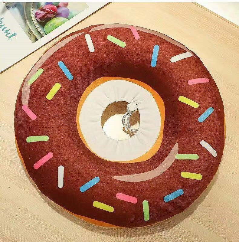 Pet cat collar protective ring