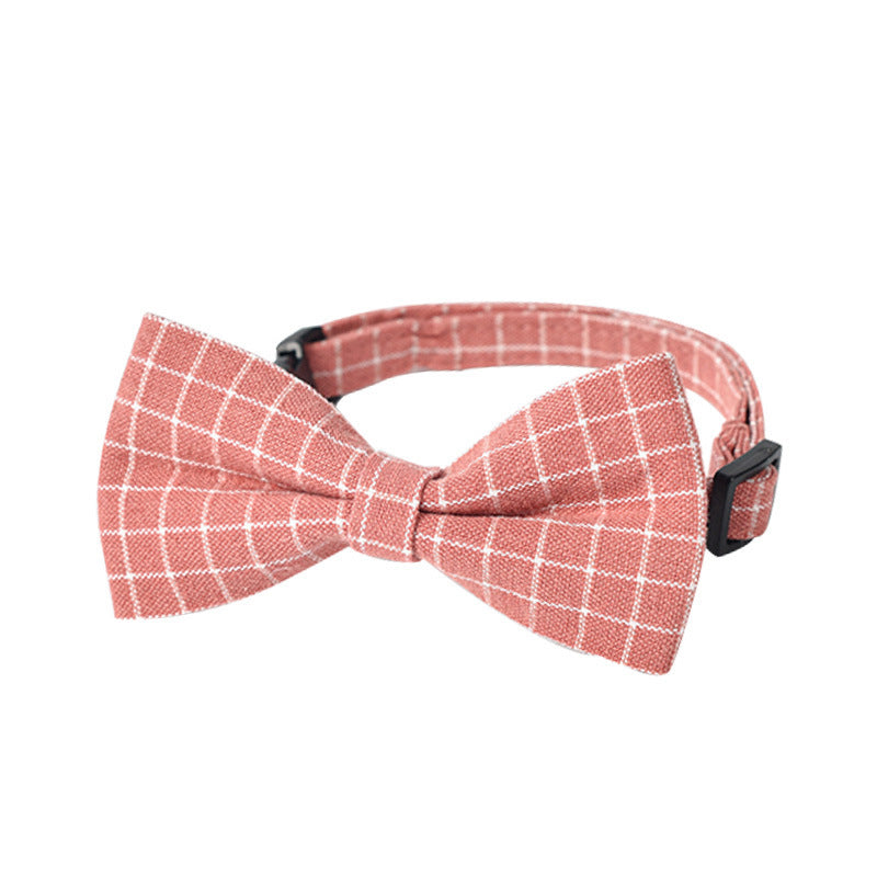 British style child pet dog bow tie