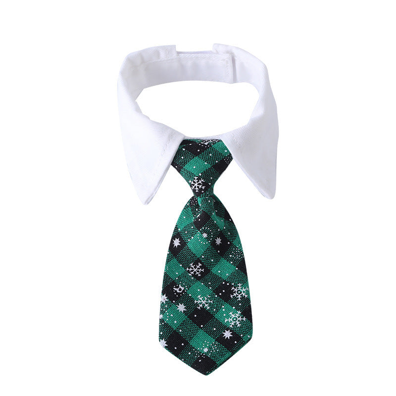 Pet Tie Saliva Towel British Style Gentleman