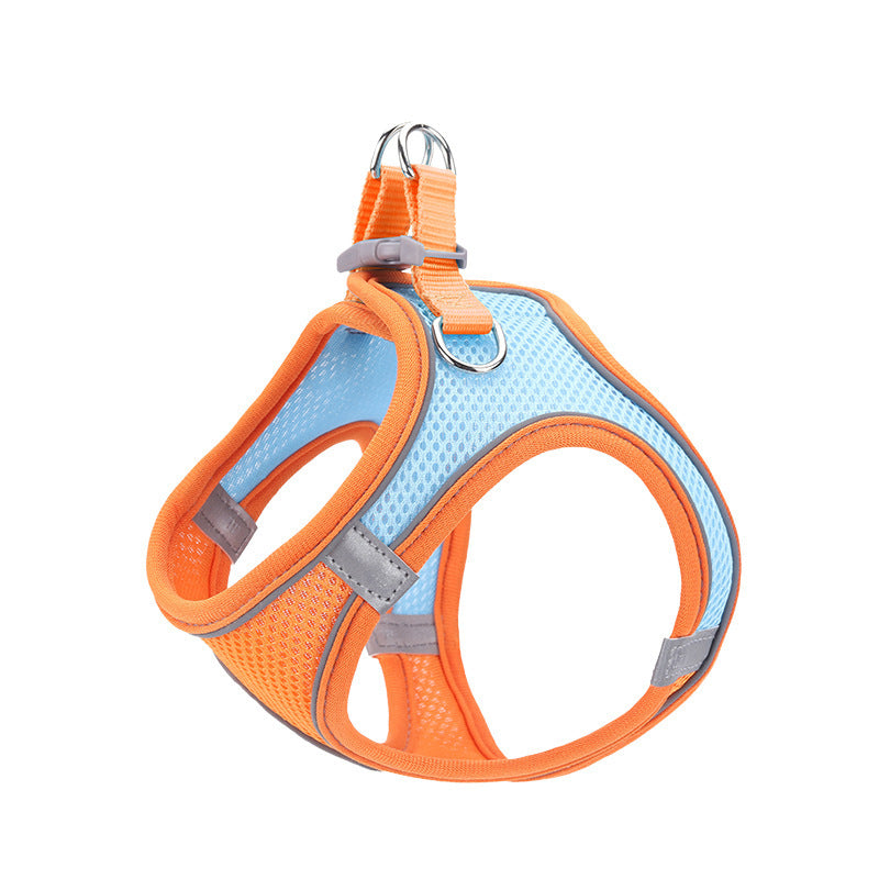 Pet Chest Strap Breathable Vest Reflective Traction Rope Suit