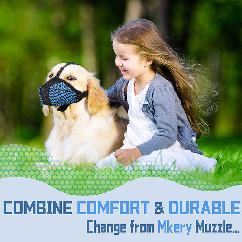 Dog Muzzle Air Mesh Breathable Muzzle For Medium Large Sized Dogs To Anti  Prevent Biting Barking Chewing Soft Basket Muzzle For German Shepherd Dog With Reflective  Adjustable Strap