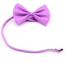 Creative Simple Solid Color Dog Cat Bow Tie