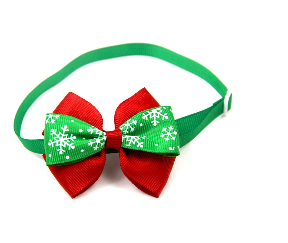 Christmas Pet Bow Tie Bow Tie Cat Dog Party Decoration Props