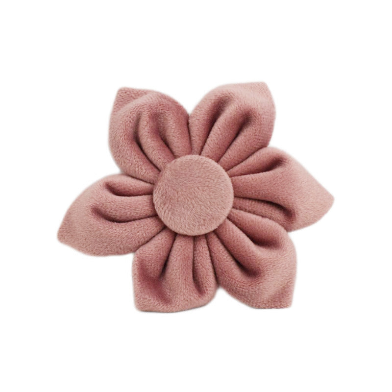 Pet Collar Dog Fabric Velvet