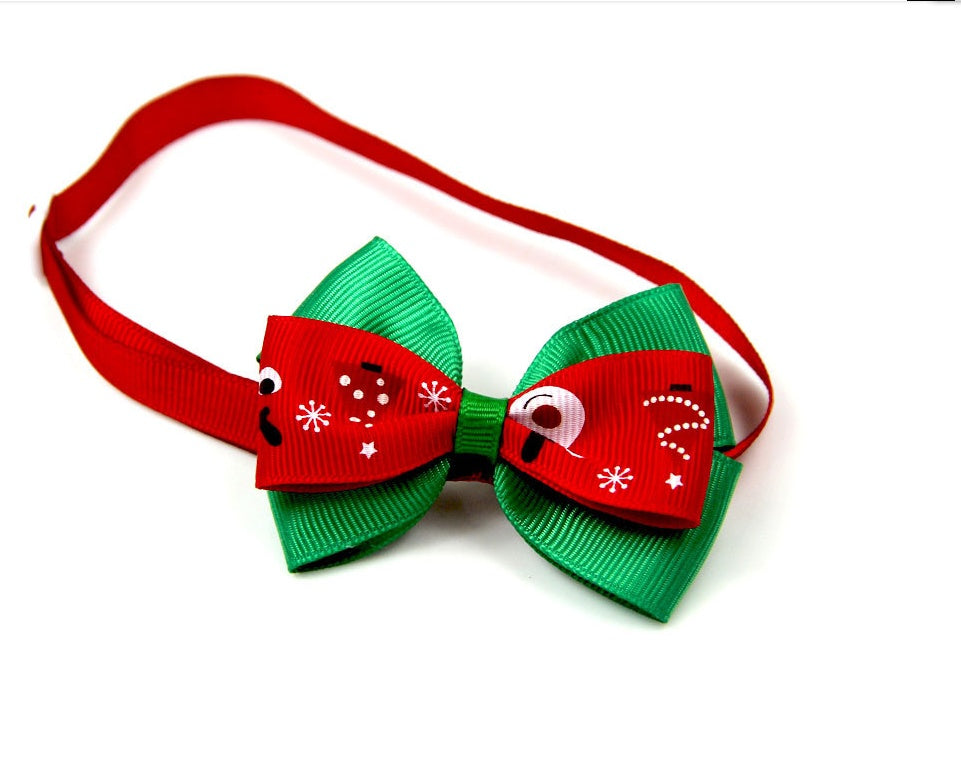 Christmas Pet Bow Tie Bow Tie Cat Dog Party Decoration Props