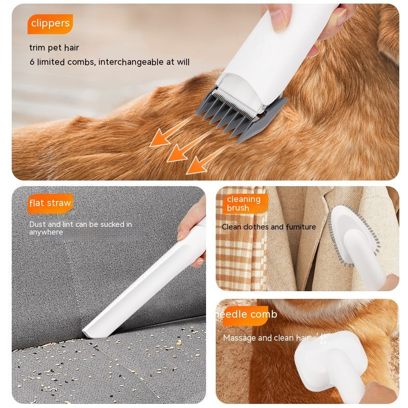 Pet Blowing And Combing All-in-one Machine Large Dog Lady Shaver