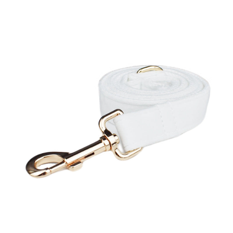 Pet Collar Dog Fabric Velvet