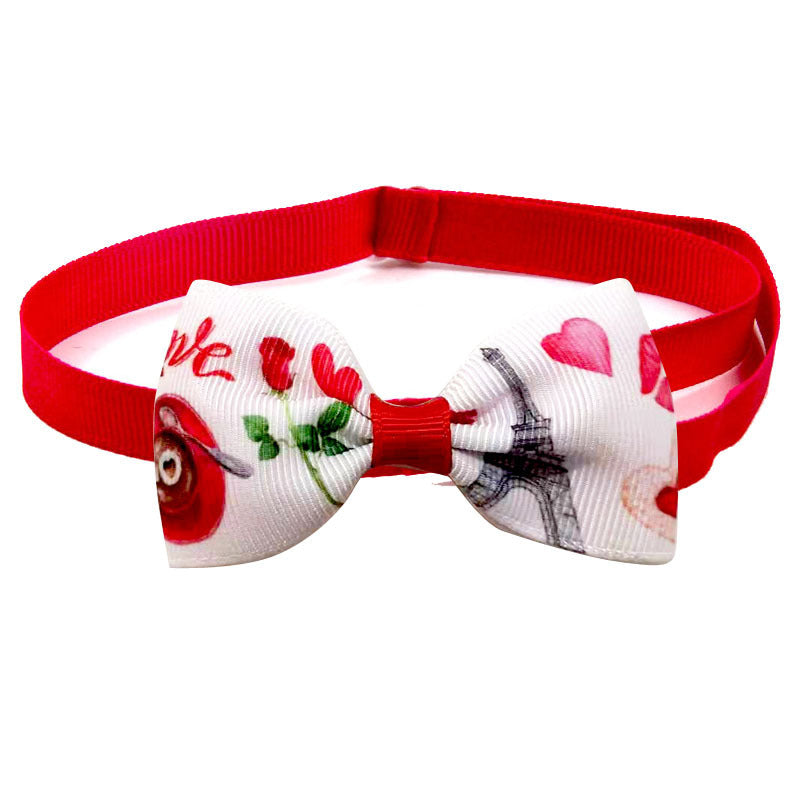 Pet Bow Tie Loving Cupid Cat