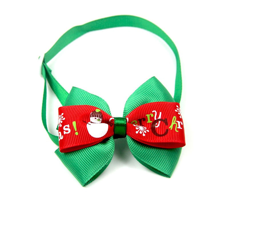 Christmas Pet Bow Tie Bow Tie Cat Dog Party Decoration Props