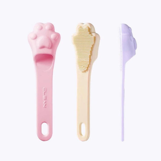 Silicone Toothbrush For Pets Food Grade Oral Cleaning Tool Finger Cover Toothbrush For Dogs And Cats