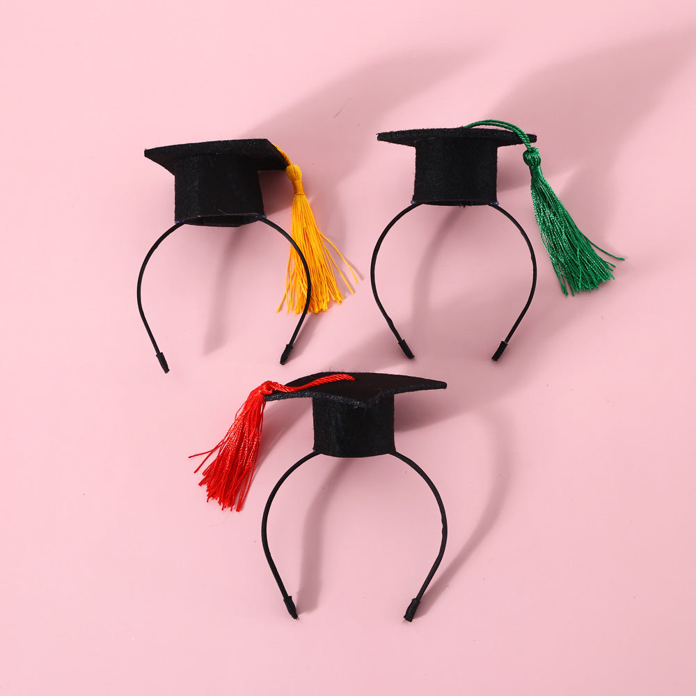 Pet Cat Dog Doctor's Degree Hair Band Bow Tie