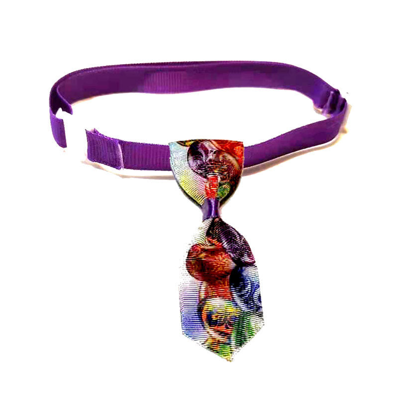 New Easter Pet Bow Tie Headwear Set