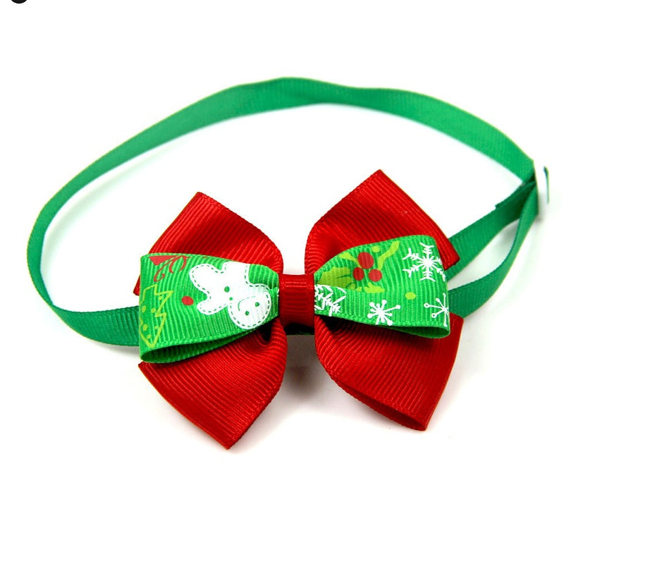 Christmas Pet Bow Tie Bow Tie Cat Dog Party Decoration Props