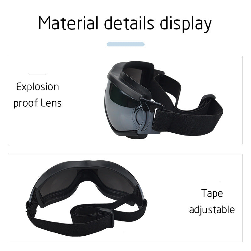 Pet Glasses Dog Outdoor Windproof Sand-proof UV Goggles Medium Large Dog HD Colorful Glasses